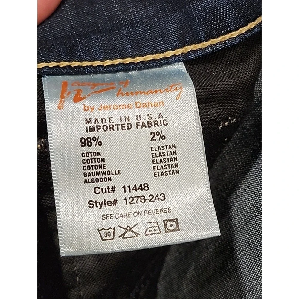 Citizens of Humanity Ava Jeans Womens‎ Size 30 Blue Low Rise Straight 32